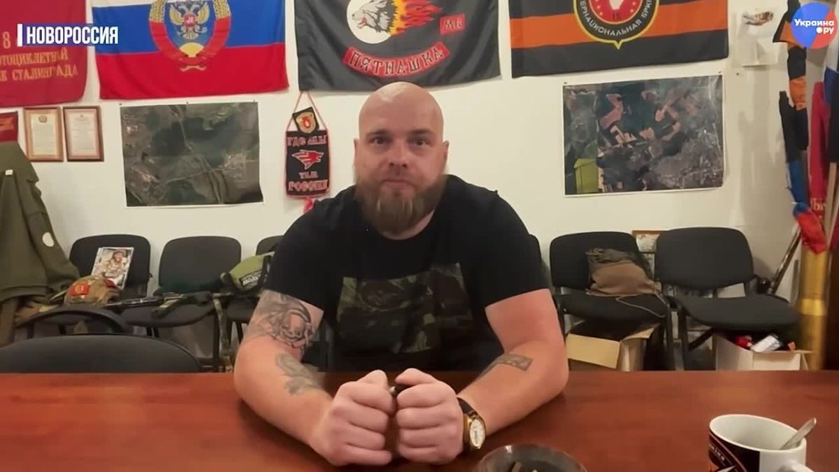 Как выглядит командирский кабинет «Ночных волков», воюющих в Новороссии