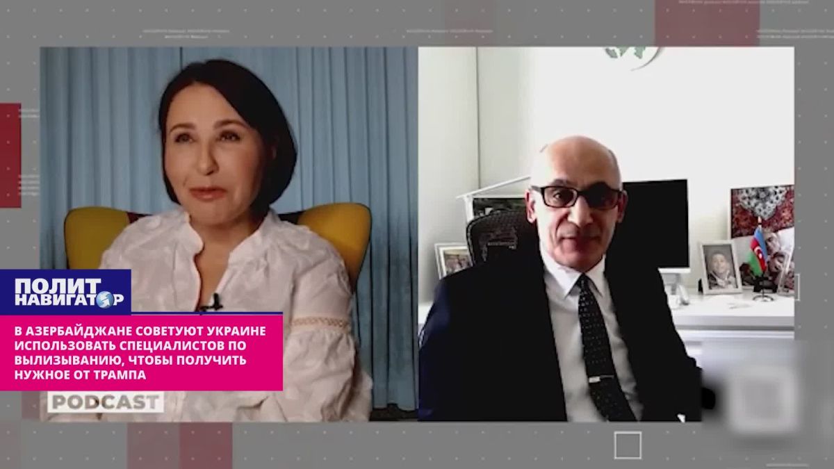 В Азербайджане советуют Украине использовать специалистов по вылизыванию, чтобы получить нужное от Трампа