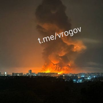 Владимир Рогов: В Киеве громко и ярко. По Киеву нанесён массированный ракетный удар, в городе начались пожары
