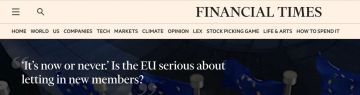 �� �� ������ ������� � ���� ��-�� ������� � ����������, � Financial Times