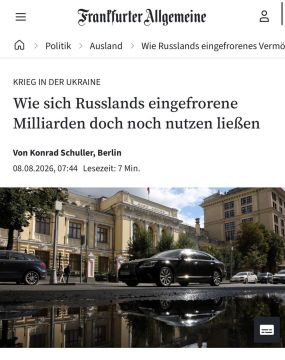 Frankfurter Allgemeine Zeitung: ������ ��������� ��������, ������� � ��� ���������� ������� ���������� ������