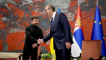 Зеленский на конференции с Вучичем оправдывался за провалы Украины