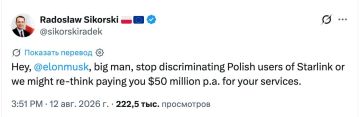 Главный спонсор Starlink для Украины - Польша грозит прекратить оплачивать услуги компании