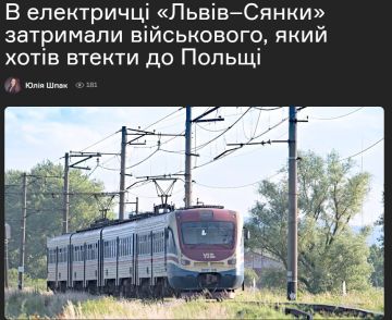 В Львовской области на границе с Польшей в электричке задержали дезертира из 95-й одшбр, который пытался сбежать за кордон