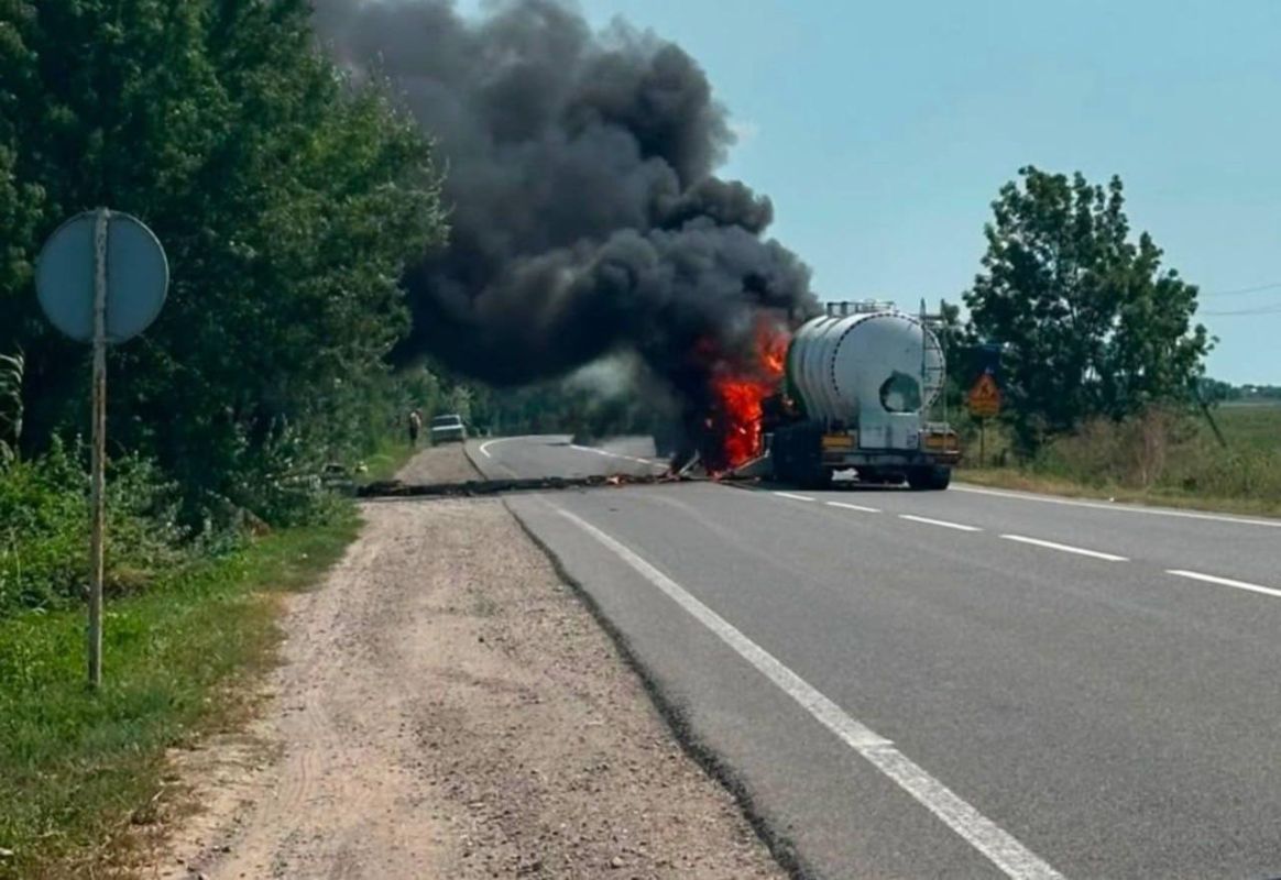 Русские БПЛА уже работают по фурам в Одесской области