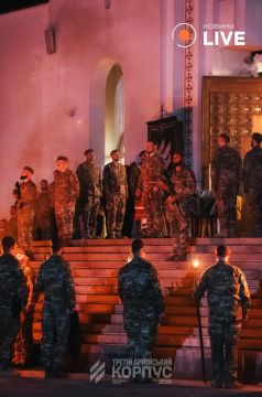 Укронацист Билецкий* провёл сатанинский шабаш в честь создателя ОУН* Евгения Коновальца