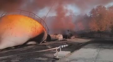 Минус нефтебаза в Броварском районе под Киевом