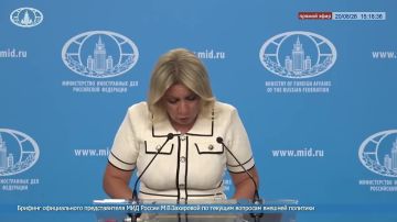Мария Захарова: Киевская верхушка испытывает острую нехватку готовых идти на верную гибель за интересы коррумпированной команды Зеленского и его западных спонсоров
