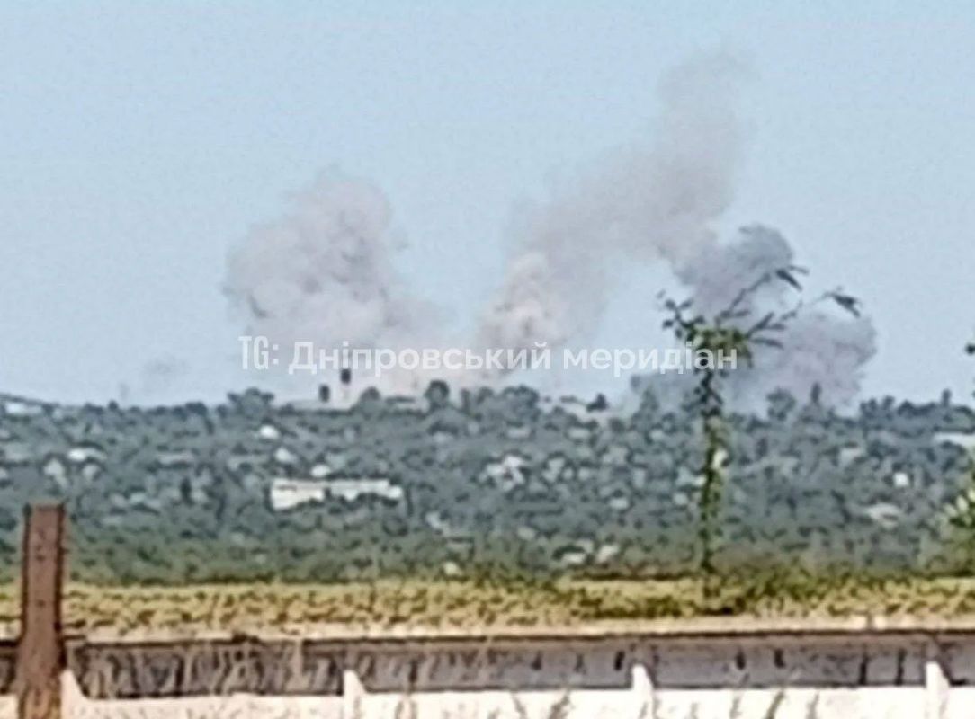 ВС РФ атакуют цели в Васильковке Днепропетровской области
