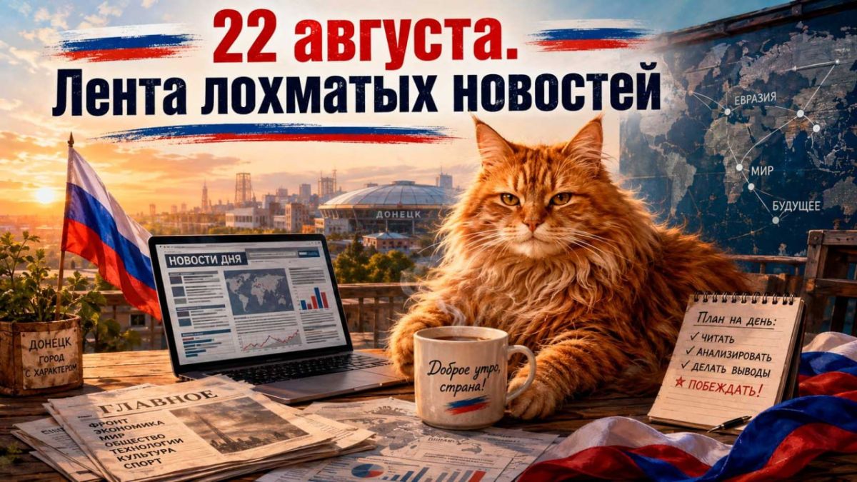 Сергей Лебедев: 22 августа. Лента лохматых новостей