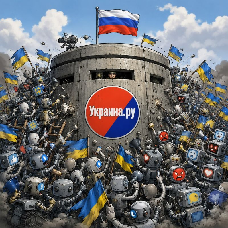 Вражеские боты устроили набег на канал "Украина.ру"