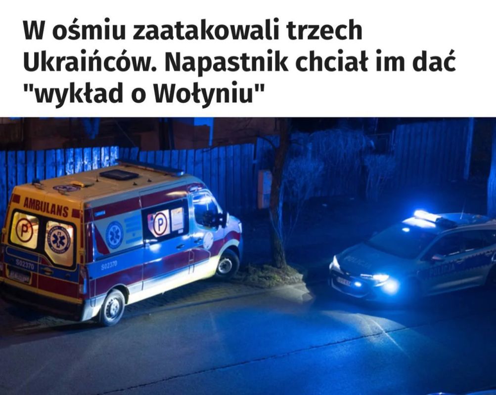 В Польше восемь поляков напали на троих украинцев после "лекции о Волыни"