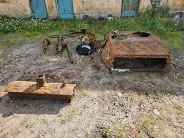 Призрак войны на Балтийской косе: в Калининградской области нашли редчайший танк «Рысь»
