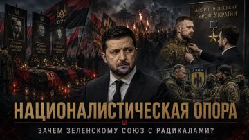 НАЦИОНАЛИСТИЧЕСКАЯ ОПОРА: ЗАЧЕМ ЗЕЛЕНСКОМУ НУЖЕН СОЮЗ С РАДИКАЛАМИ