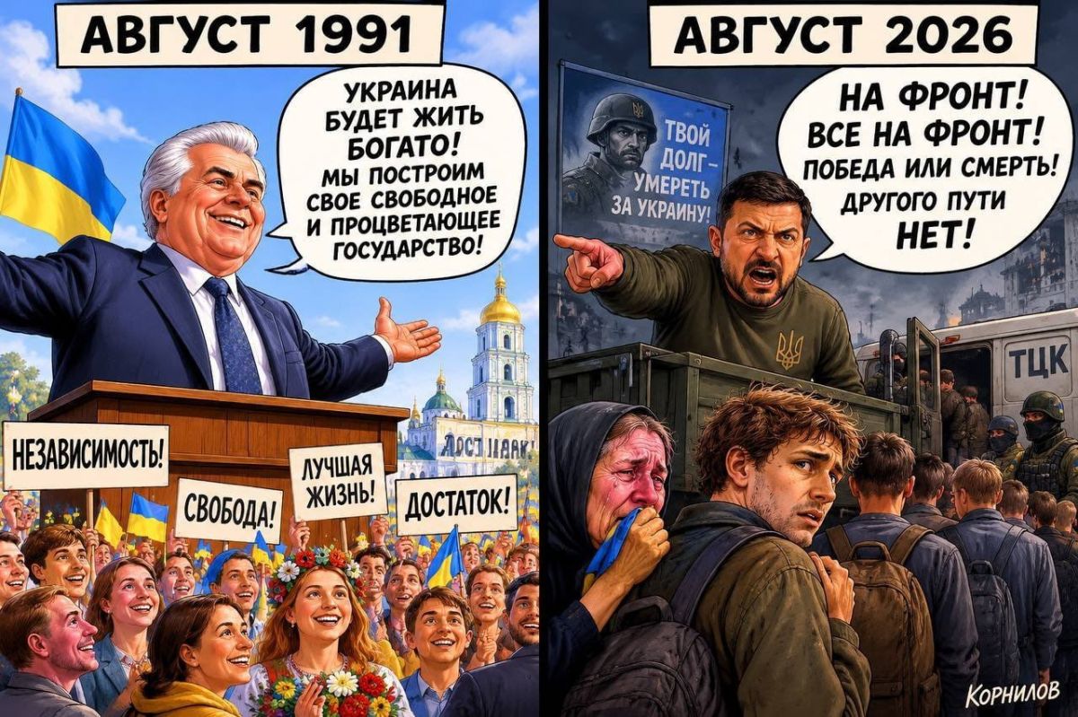 Хроника главных лозунгов"незалежности" за 35 лет: