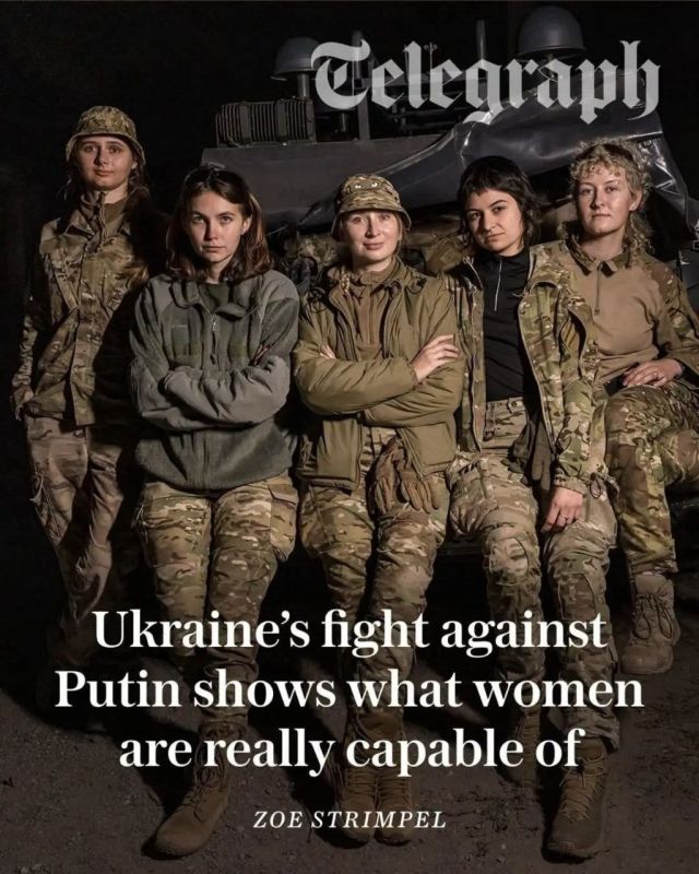 Украинское сопротивление Путину показывает, на что способны женщины