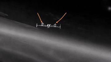 На Украине лёгкий нервоз: замечено, что теперь "Герань-2" носит с собой по два FPV-дрона