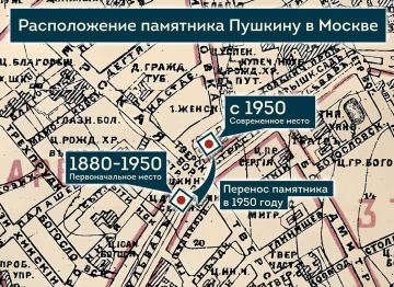 Олег Царёв: Жителей Москвы спрашивают, возвращать ли памятник Пушкину с Пушкинской площади на историческое место — в начало Тверского бульвара