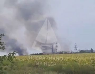 «Герани» сожгли водочный завод спонсора ВСУ «Хортица» в Запорожье