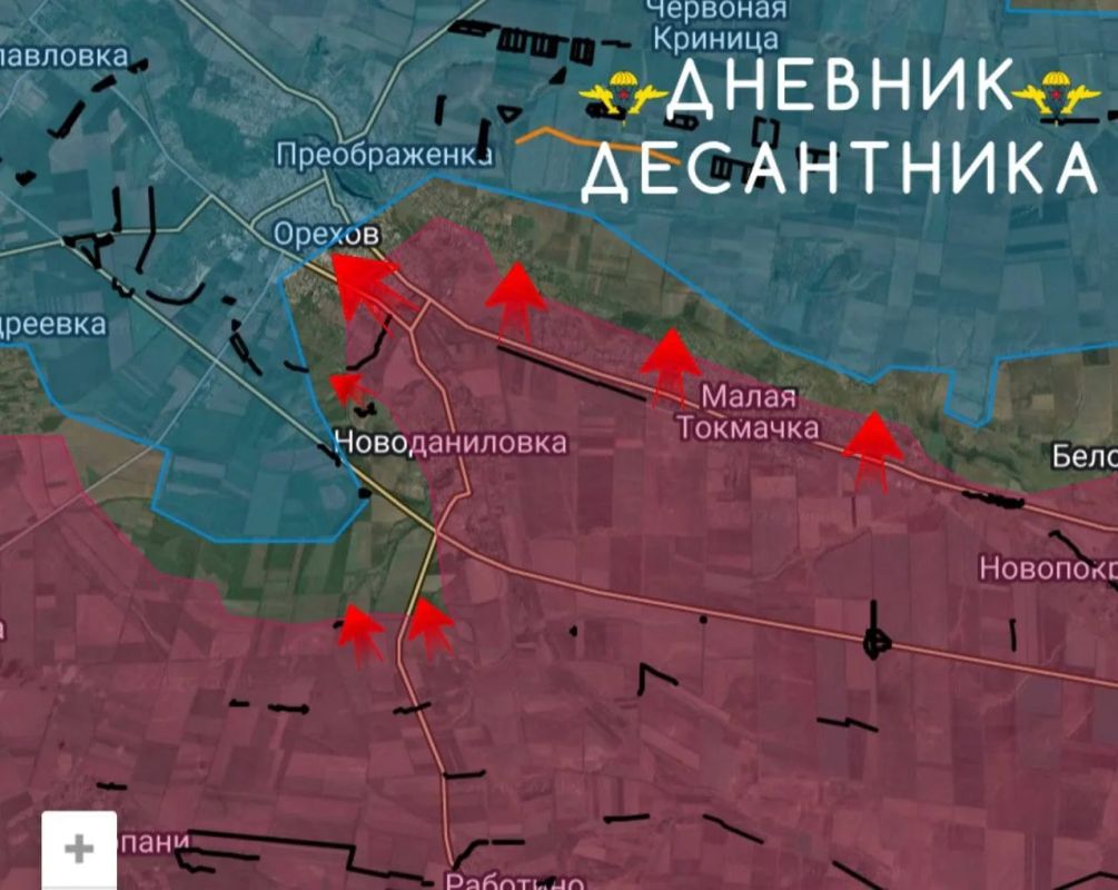 Бои дошли до Орехова — украинские источники фиксируют российские группы уже в трёх точках города Бои дошли до Орехова — украинские источники фиксируют российские группы уже в трёх точках города