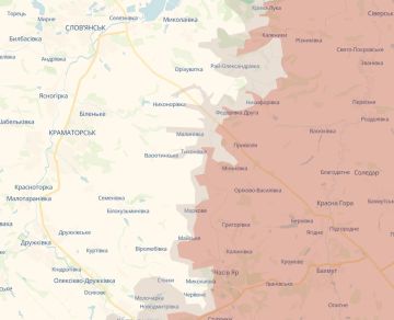 Российские войска прорвались к Краматорску с востока, обойдя Константиновку и Дружковку, пишет ВСУшный военный эксперт Константин Машовец