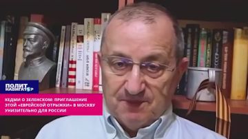 Кедми о Зеленском: Приглашение этой «еврейской отрыжки» в Москву унизительно для России