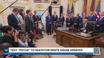 Диалог Трампа с журналистами на тему ТЦК: