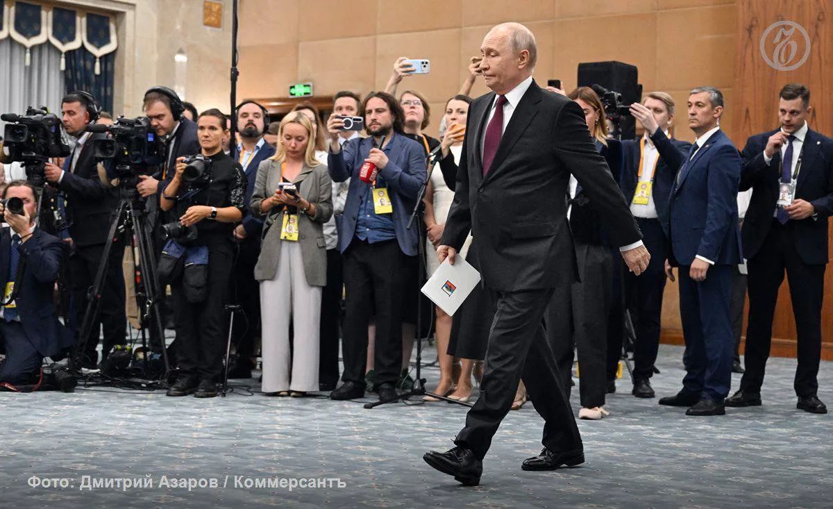 «Это чушь собачья!». В ночь на 2 сентября Владимир Путин вышел к российским журналистам в Бишкеке на саммите ШОС и ответил про Украину, про Армению, про коллективный Запад, про Великобританию и Германию, про медведей и...