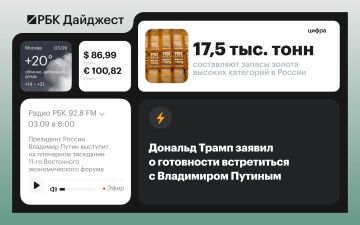 Главные новости к вечеру 2 сентября