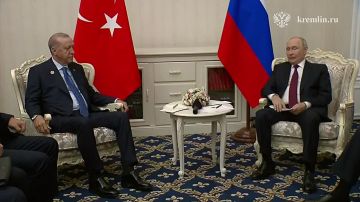 Аккую и туристы. Путин и Эрдоган в Бишкеке