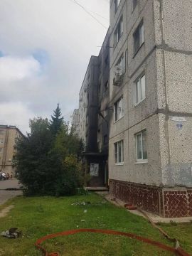 БПЛА попал в жилой дом в подмосковной Кубинке, пострадавших нет, сообщил губернатор Подмосковья Воробьев: