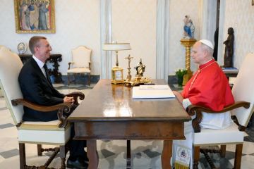 Президент Латвии встретился с папой римским