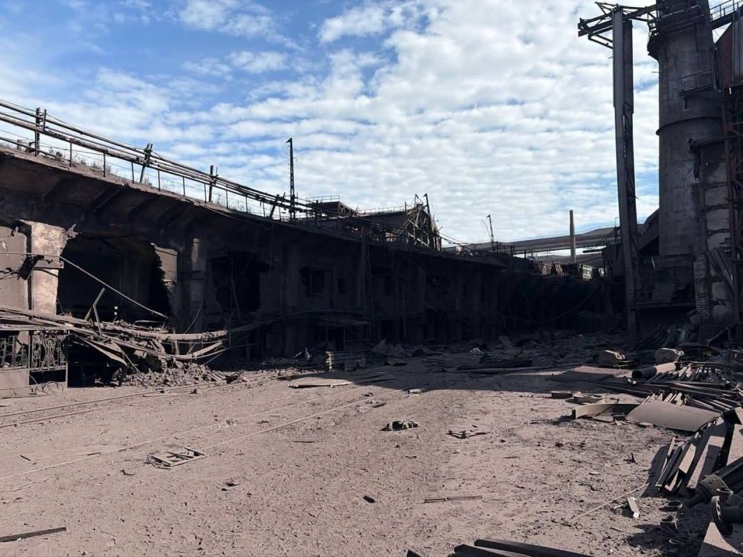 Один из крупнейших металлургических комбинатов Украины серьёзно разрушен и остановил работу — подробности Один из крупнейших металлургических комбинатов Украины серьёзно разрушен и остановил работу — подробности