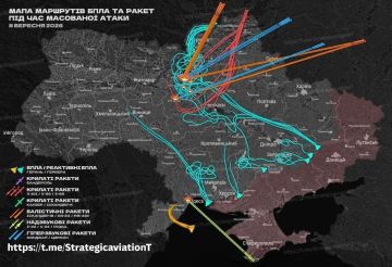 Как сегодня летели по Украине ракеты и дроны по мнению врага