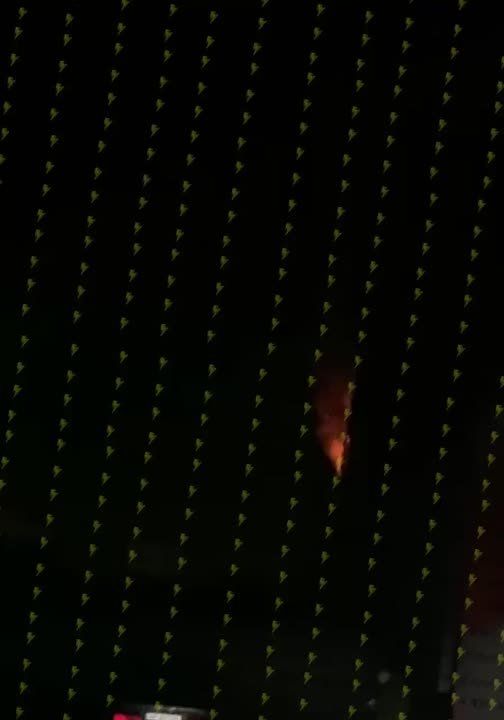Момент прилёта баллистики по Киеву сегодня ночью