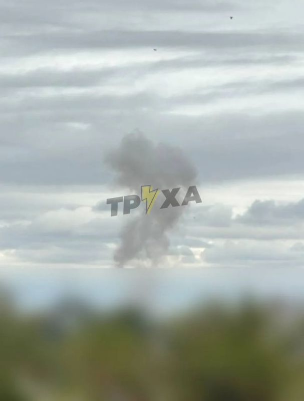 Удары дронов по Луцку на западной Украине Удары дронов по Луцку на западной Украине