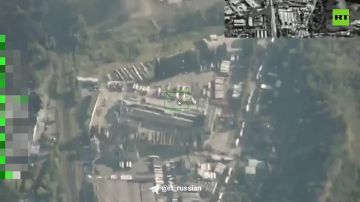 Точно в цель: российские военные ударили по логистическому транспорту ВСУ в Киеве