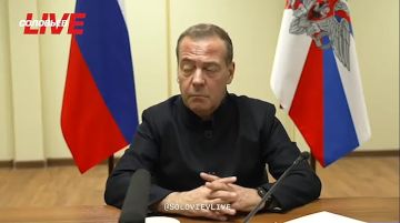 У России нет военных целей в отношении Европы, а разговоры о якобы готовящемся нападении — такой же бред, как слухи о мобилизации, заявил Дмитрий Медведев