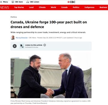 Канада и Украина подписали декларацию о "столетнем партнерстве", если, конечно, протянут столько