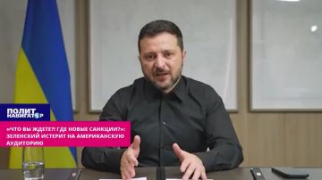 «Что вы ждете?! Где «адские санкции?»: Зеленский истерит на американскую аудиторию