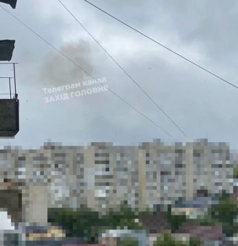 Кадры новых прилётов в Луцке на Западе Украины распространяются по сети