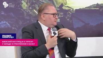 «Надо мыслить стратегически!» – киевский постпред в ЕС запросил у Запада $10 триллионов на ВСУ