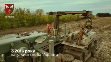 На кадрах - зенитный ракетный комплекс Spada на вооружении 38-го ЗРП ВСУ