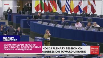 Украина превращена в полигон ради мега-прибылей военных компаний! – в Европарламенте раздался одинокий здравый голос