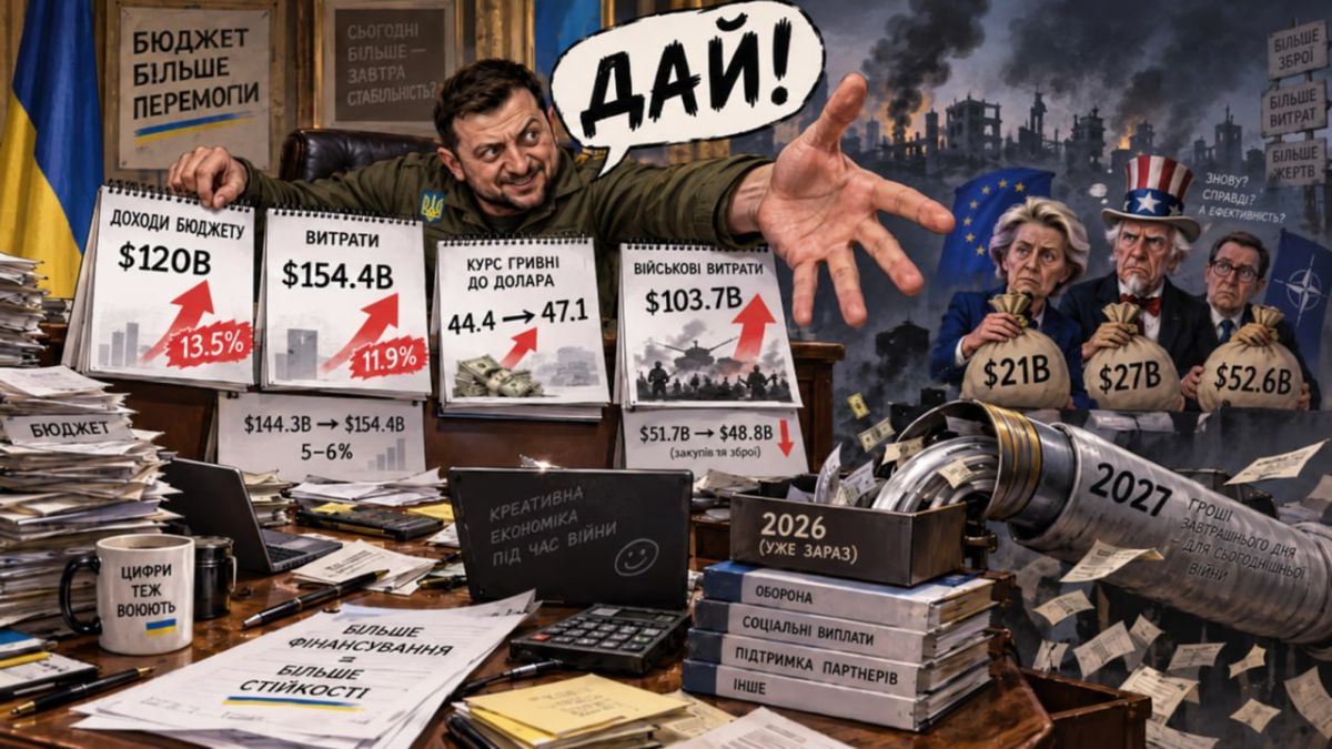 "Бюджет Украины-2027": уникальный пример требования денег в мировом масштабе