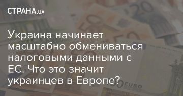 Украина начинает масштабно обмениваться налоговыми данными с ЕС. Что это значит украинцев в Европе?