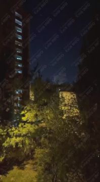 Ещё одно видео ракетных ударов по Киеву