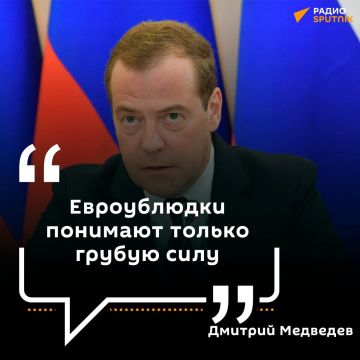 "Ау, убогие! Вы о чём?" — Медведев прокомментировал отношение европейцев к ведению бизнеса с Россией