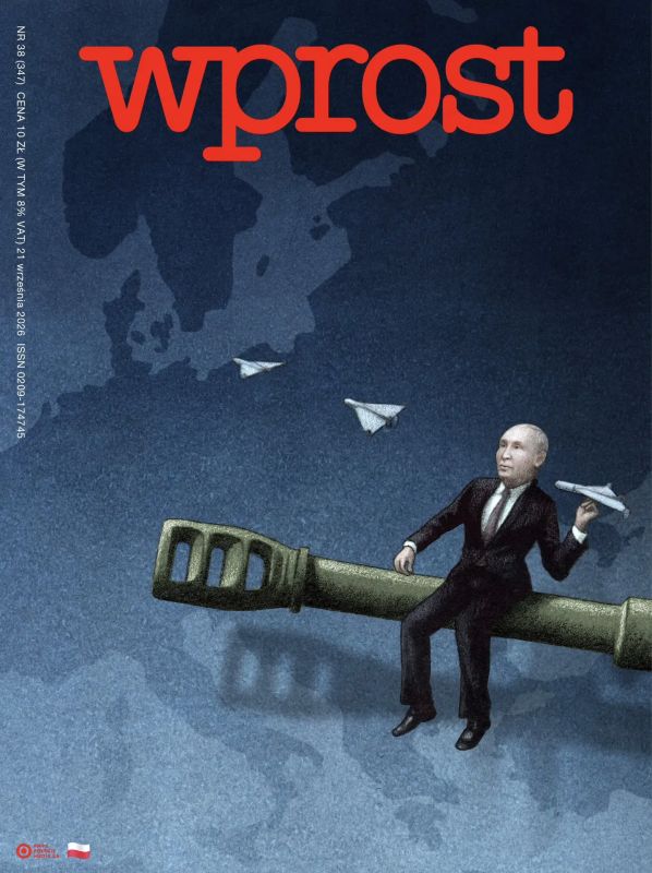 Владимир Корнилов: Новая обложка польского журнала Wprost