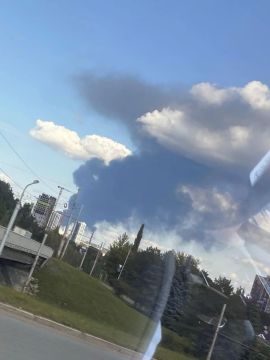 В Уфе по утру идет налет на город